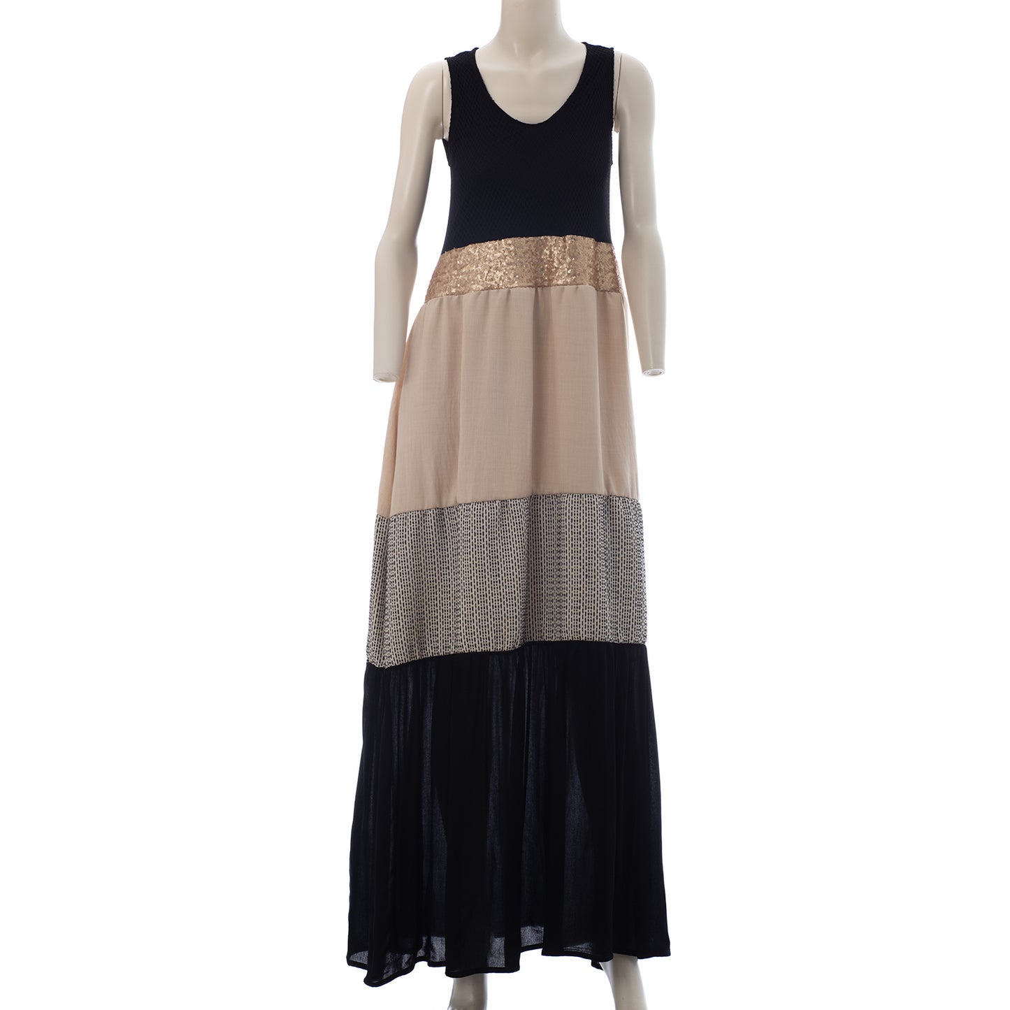 Seva's Multicolored Majesty Maxi Dress ss.24.se.315