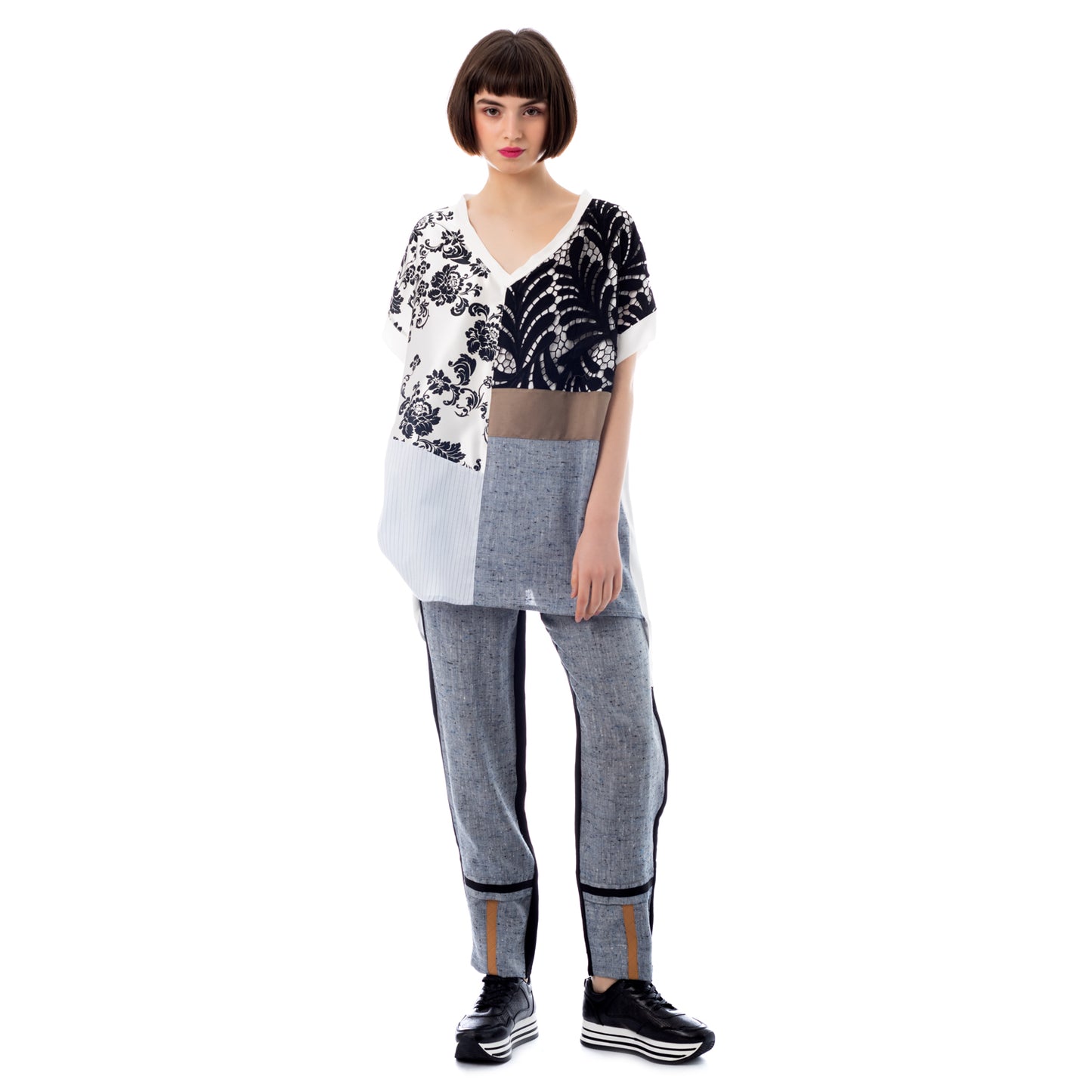 Effortless Elegance: Seva's Tailored Trousers ss.24.se.026