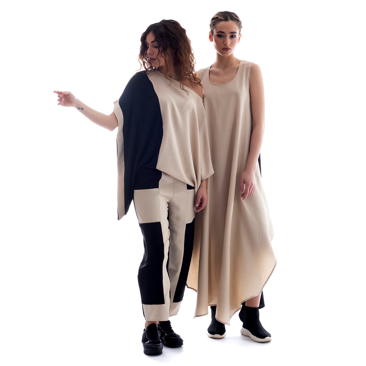 assymetric pattern tunic ss.24.se.085