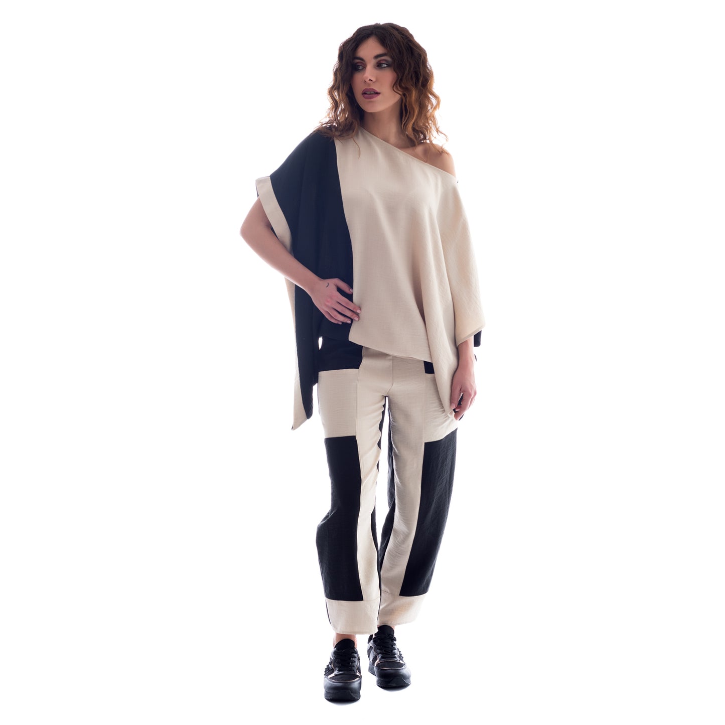 assymetric pattern tunic ss.24.se.085