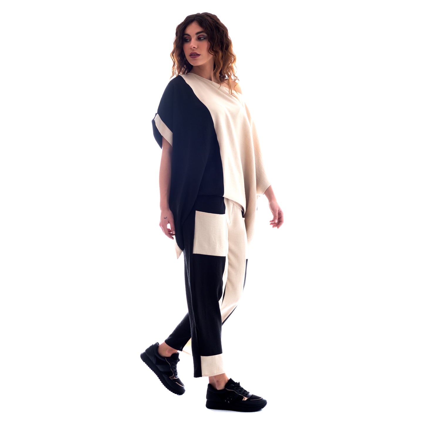 assymetric pattern tunic ss.24.se.085