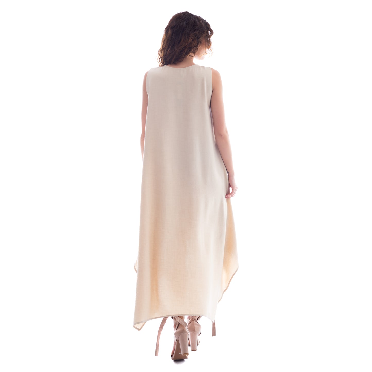 Seva's Midi Asymmetric Elegance Dress ss.24.se.317