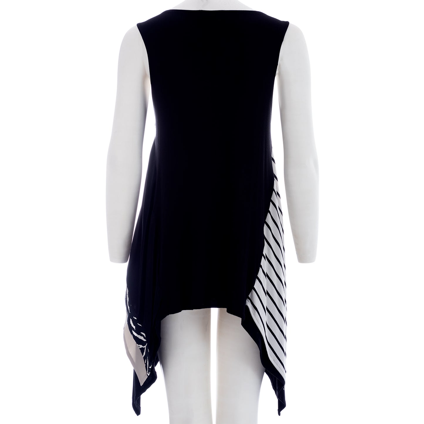 Seva's Striped Asymmetric Tunic ss.24.se.121