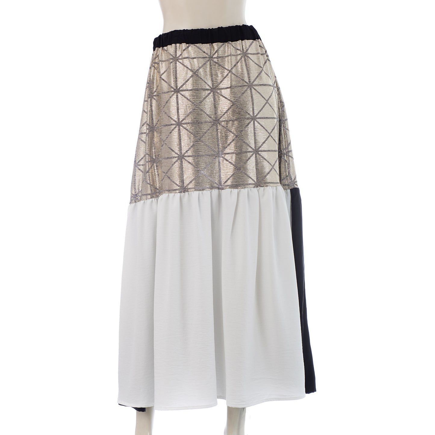 skirt double color boho   ss.24.se.339