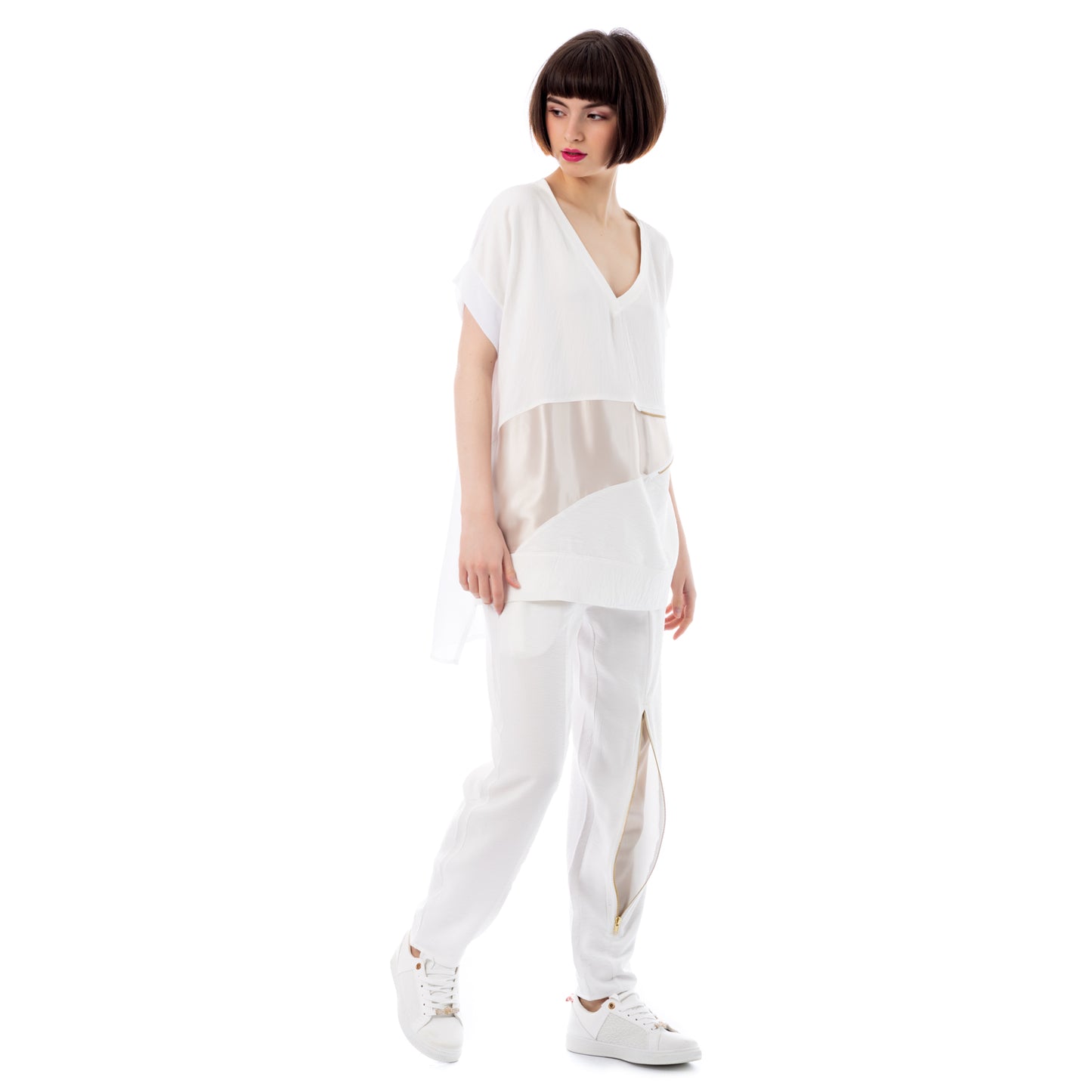 Seva's Asymmetrical Tunic: Modern Elegance ss.24.se.143