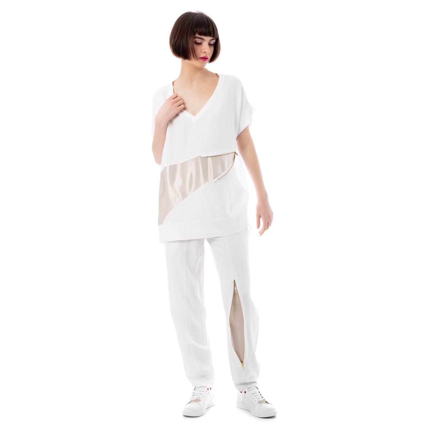 Seva's Asymmetrical Tunic: Modern Elegance ss.24.se.143