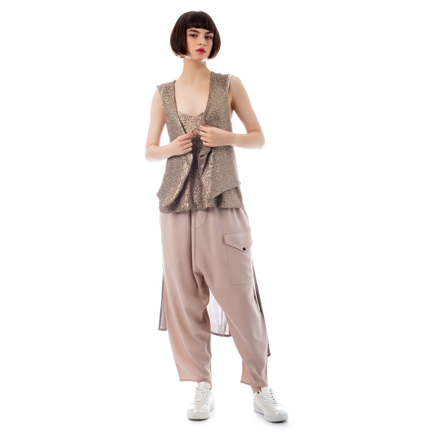 Seva's Asymmetrical Vest ss.24.se.255