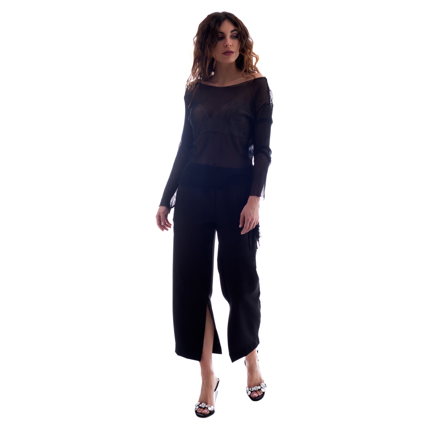 Effortless Monochrome Wide-Leg Pants SS.24.SS.163